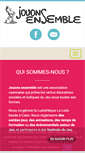 Mobile Screenshot of jouons-ensemble.org